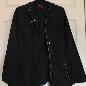 Black Rain Coat
